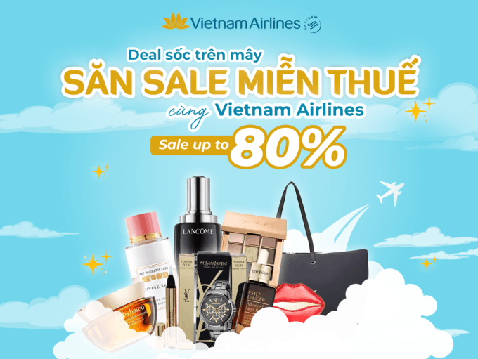 Khám phá ưu đãi miễn thuế trên chuyến bay Vietnam Airlines 2 Tu nay den het 15.11 Vietnam Airlines trien khai chuong trinh khuyen mai hang mien thue voi muc giam gia len toi 80 e1758596456594