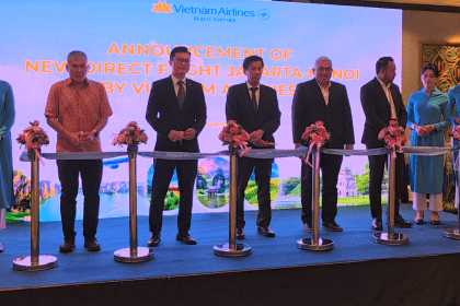 Vietnam Airlines khai trương đường bay thẳng Hà Nội - Jakarta