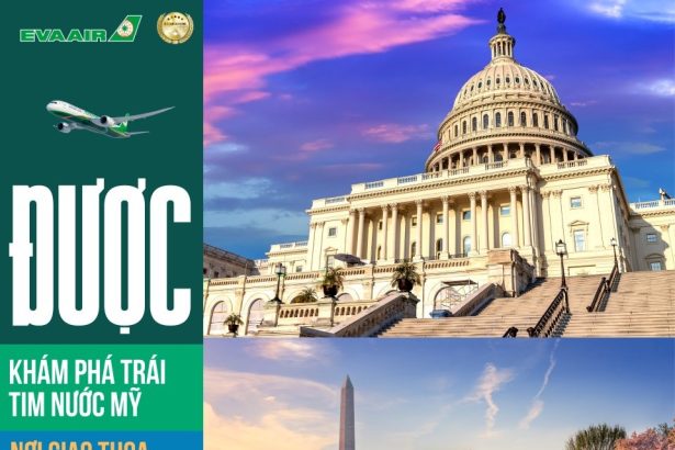 eva air mo duong bay washinton dc