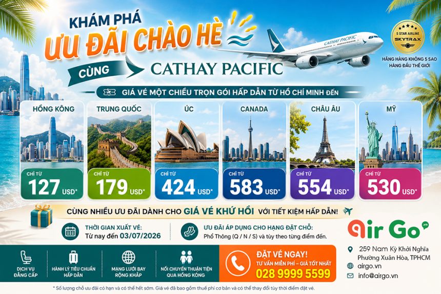 catha pacific uu dai chao he