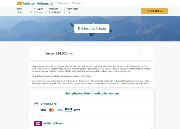 Hướng dẫn làm thủ tục trực tuyến Vietnam Airlines chi tiết A–Z 9 Buoc 61 e1787648256667