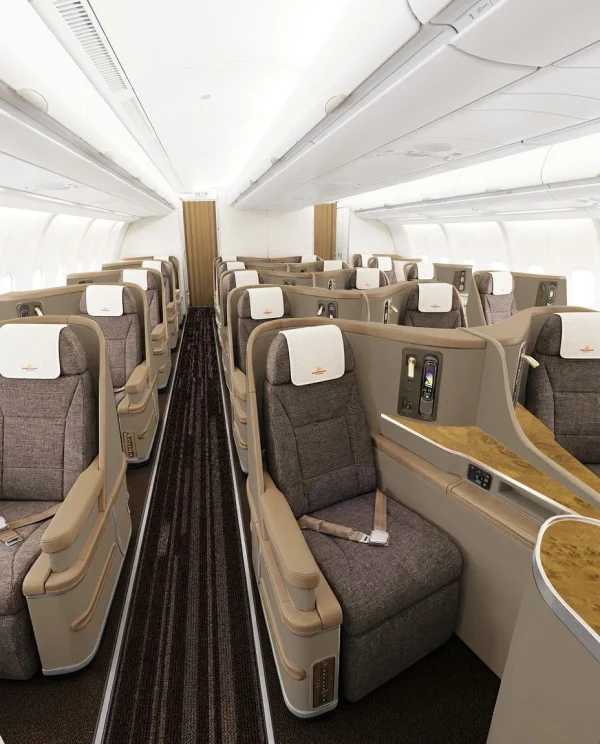 Cau hinh ghe khoang thuong gia tren tau bay A330 cua Sun PhuQuoc Airways e1790239050644