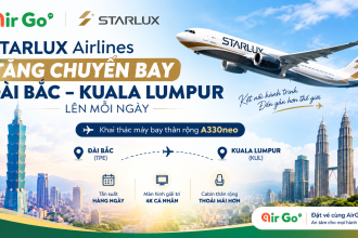 STARLUX Airlines tang chuyen bay Dai Bac – Kuala Lumpur len moi ngay khai thac A330neo